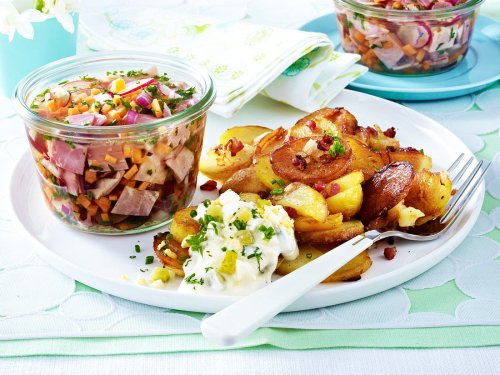 Frühlingssülze mit Remoulade