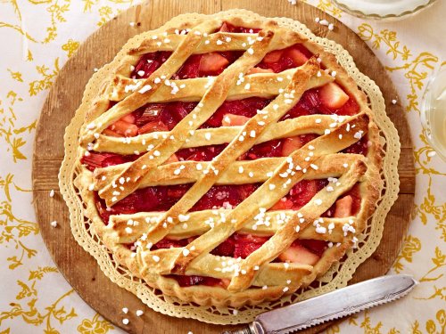 Rheinischer Riemchenkuchen mit Frühlingsfüllung