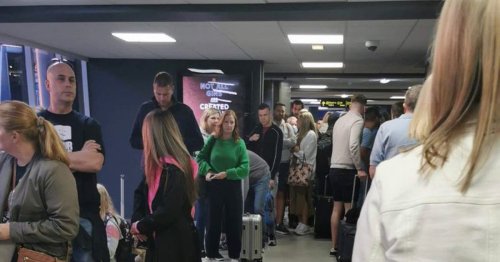 Leeds Bradford Airport warns passengers not to arrive too early as it gives updated delay figures after 'chaos'