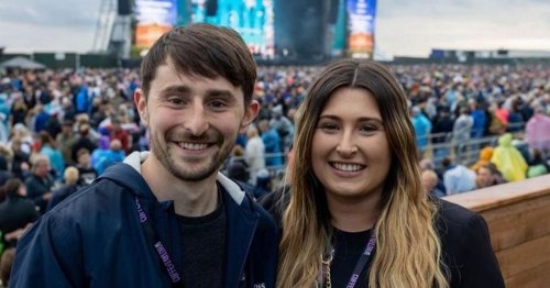 Gogglebox duo Sophie and Pete share 'gorge' picture of them enjoying music festival