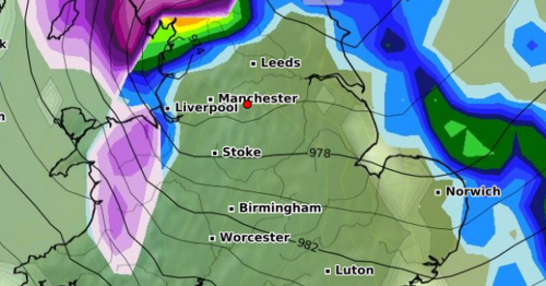 UK Snow Map Shows Exact Time Leeds Will Be Hit By More Snowfall As Met ...