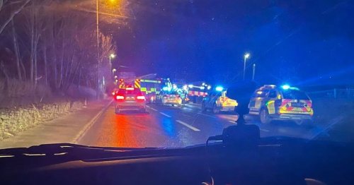 Huddersfield road reopens after huge emergency services response shut it down