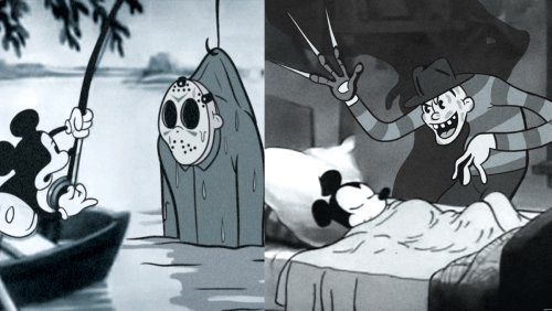 Disney Toons Meet Horror Icons in Spooktacular Fan Art
