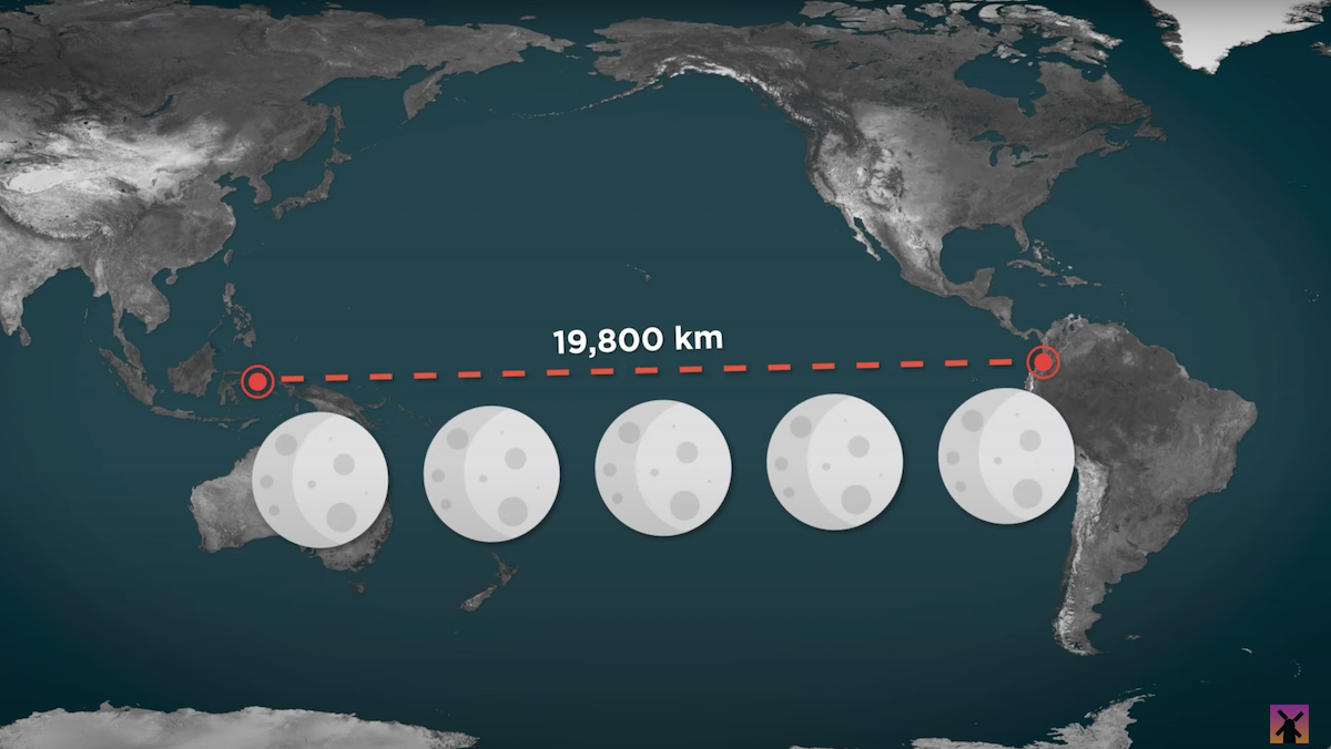 This Video Visualizes Just How Huge the Pacific Ocean Is
