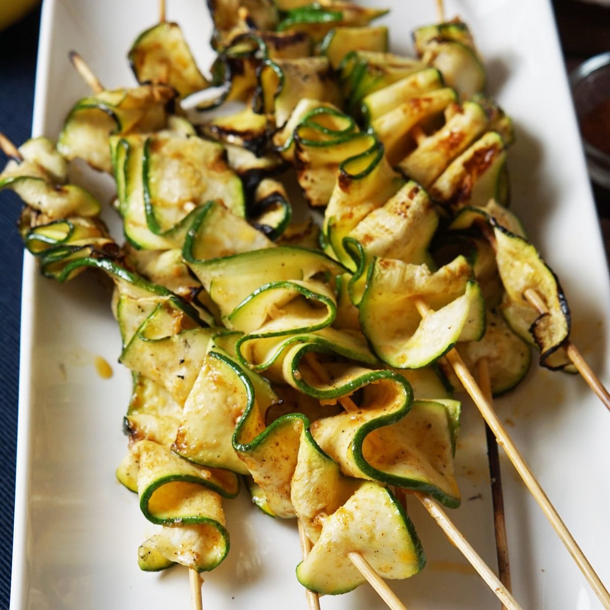 Grilled Zucchini Ribbons