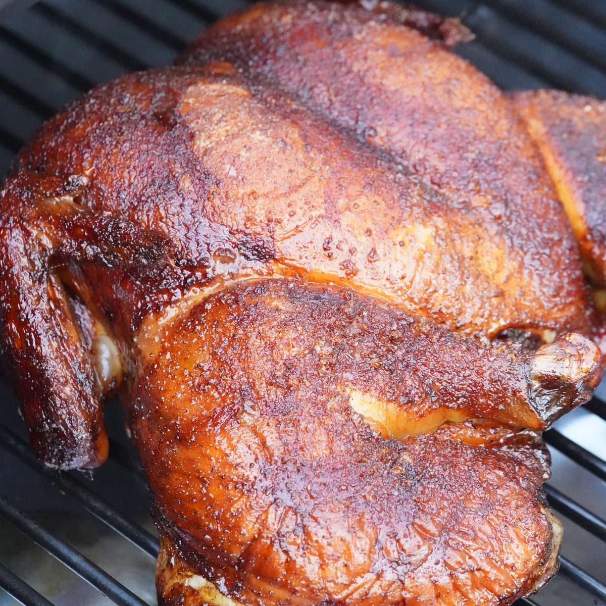 Smoked Spatchcocked Chicken