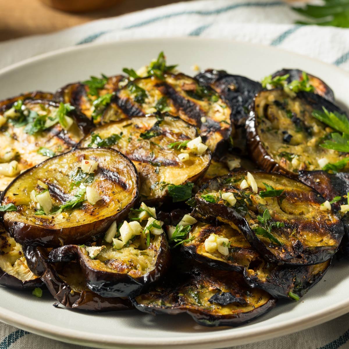 Delicious Grilled Eggplant
