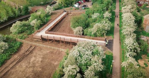 Giant ramp costing £470,000 built in Leicester