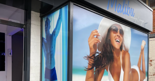 Dispute over 'offensive' tanning salon window display in Market Harborough reaches decision