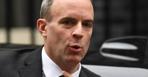 Dominic Raab puts his foot in his mouth with 'party' admission