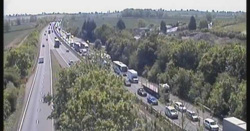 Drivers delayed on A42 amid traffic 'incident'
