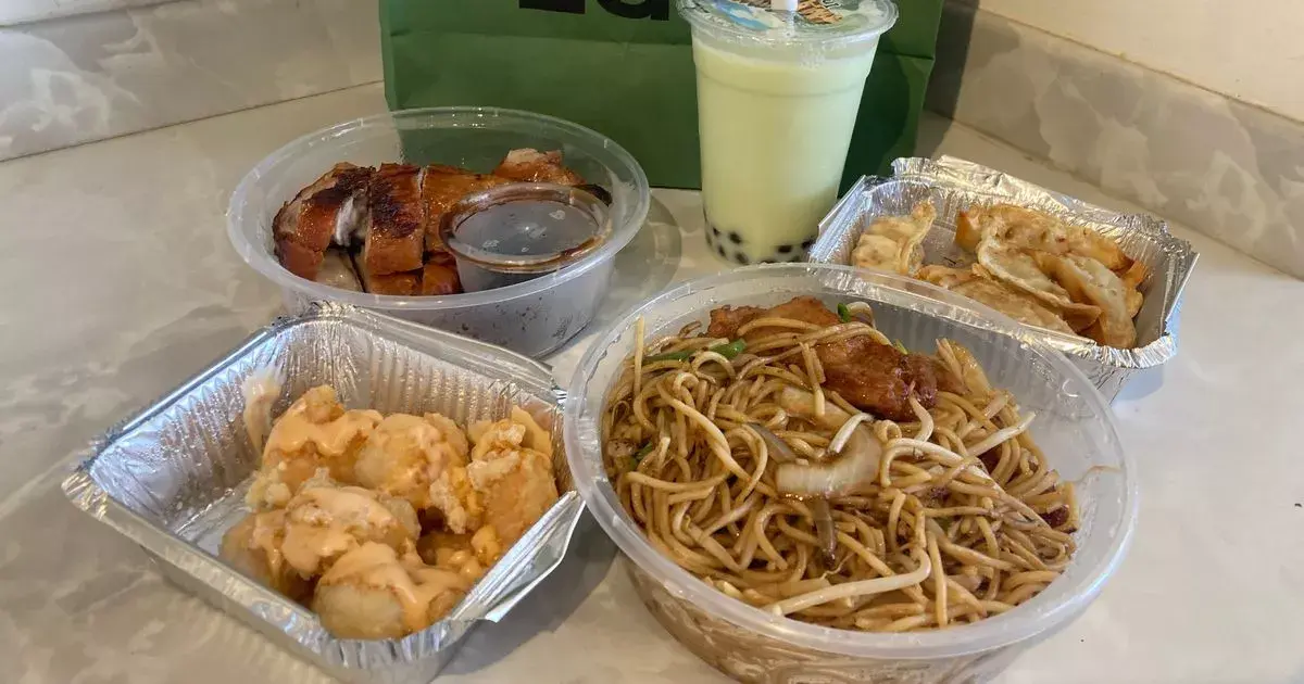 I try my first ever bubble tea from Leicester's Taste of China - and it was weird