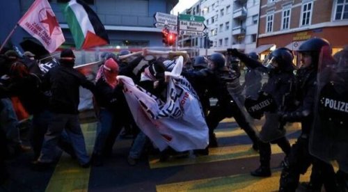 Eurovision : heurts lors d'une manifestation propalestinienne à Bâle