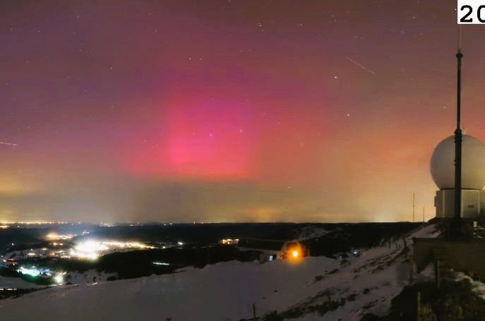 Les aurores boréales ont ravi le ciel de Suisse romande