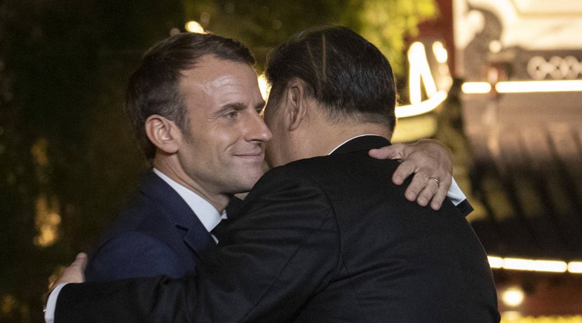 Les vœux d'Emmanuel Macron à Xi Jinping