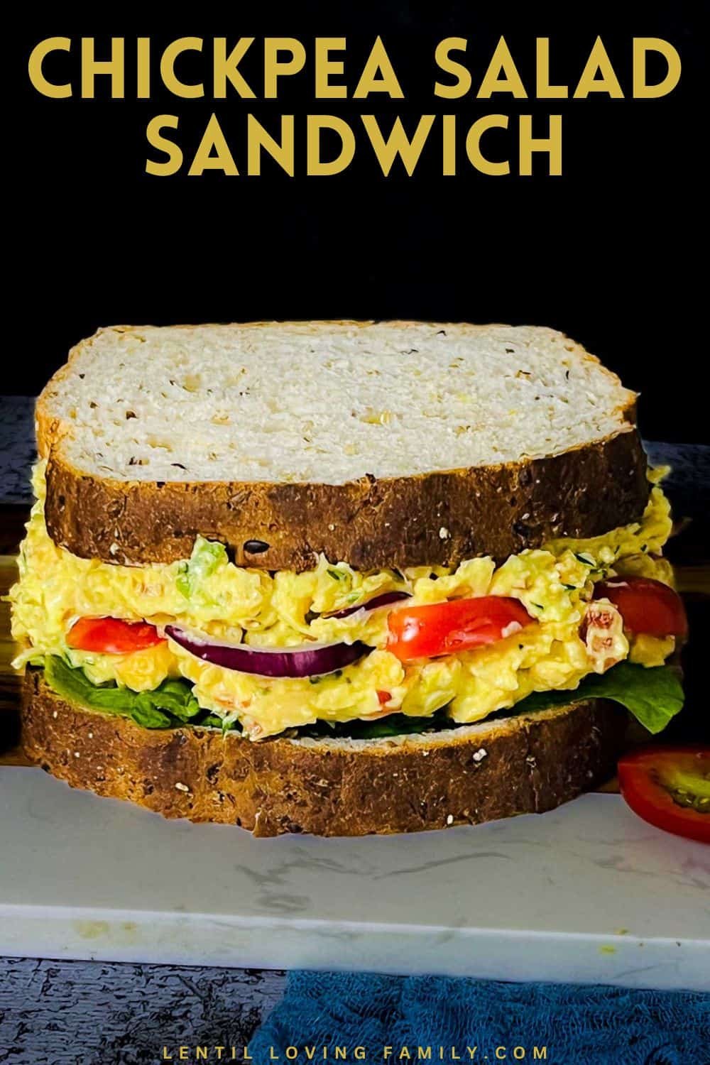 The Ultimate No-Mayo Chickpea Salad Sandwich: Creamy Never Tasted So Good!