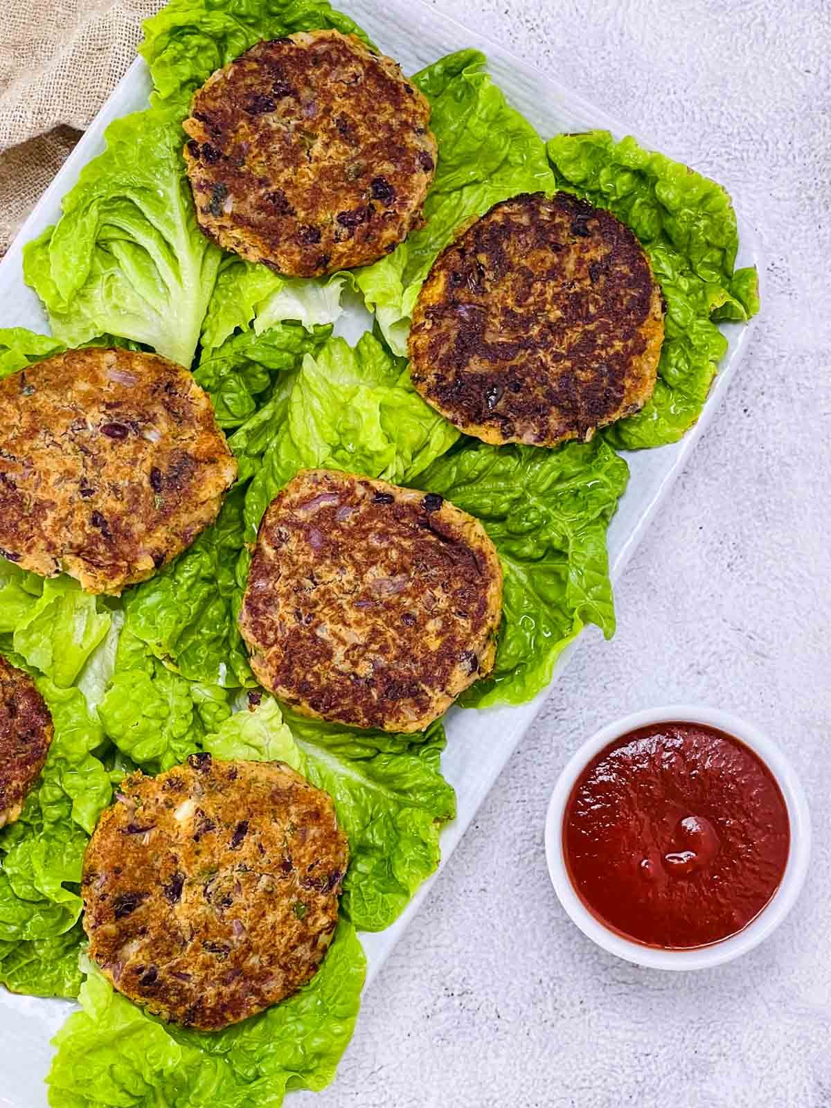 Easy Kidney Bean Patties (Vegan and Gluten-free)
