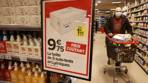 Covid-19 : la vente d’autotests en grande surface prolongée jusqu’au 15 février