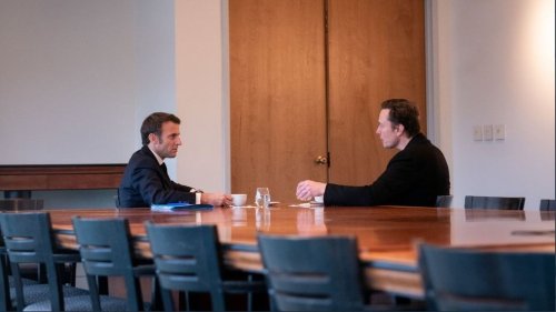La surprenante rencontre entre Emmanuel Macron et Elon Musk