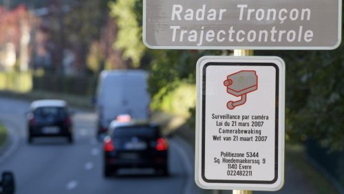 Un nouveau radar tronçon entre en application à Bruxelles