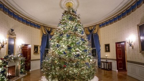La Maison Blanche dévoile ses décorations pour la période de Noël (photos)