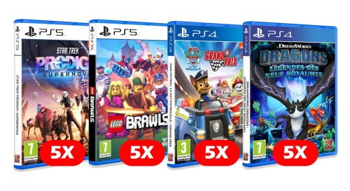 Concours : 5×4 jeux PS4 & PS5 à gagner pour la St-Nicolas