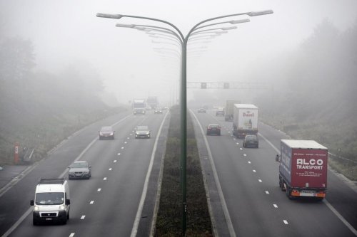 Brouillard: l’IRM émet une alerte jaune sur toute la Belgique