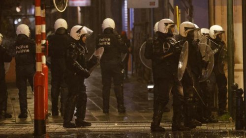 Bruxelles: la police adapte sa stratégie pour les matchs de la Belgique et du Maroc