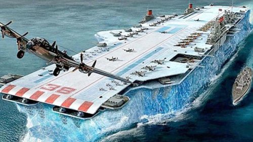 Le projet Habakkuk, un porte-avions de… glace!