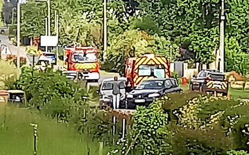 Une automobiliste transportée à l’hôpital par les pompiers, à la suite d’un accident à Coëtmieux