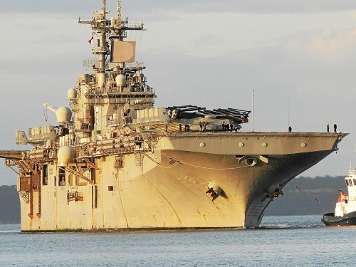 2 500 marins américains de l’USS Kearsarge en escale à Brest