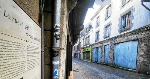 Pontivy - À Pontivy, une rue qui ne tient plus qu’à un Fil