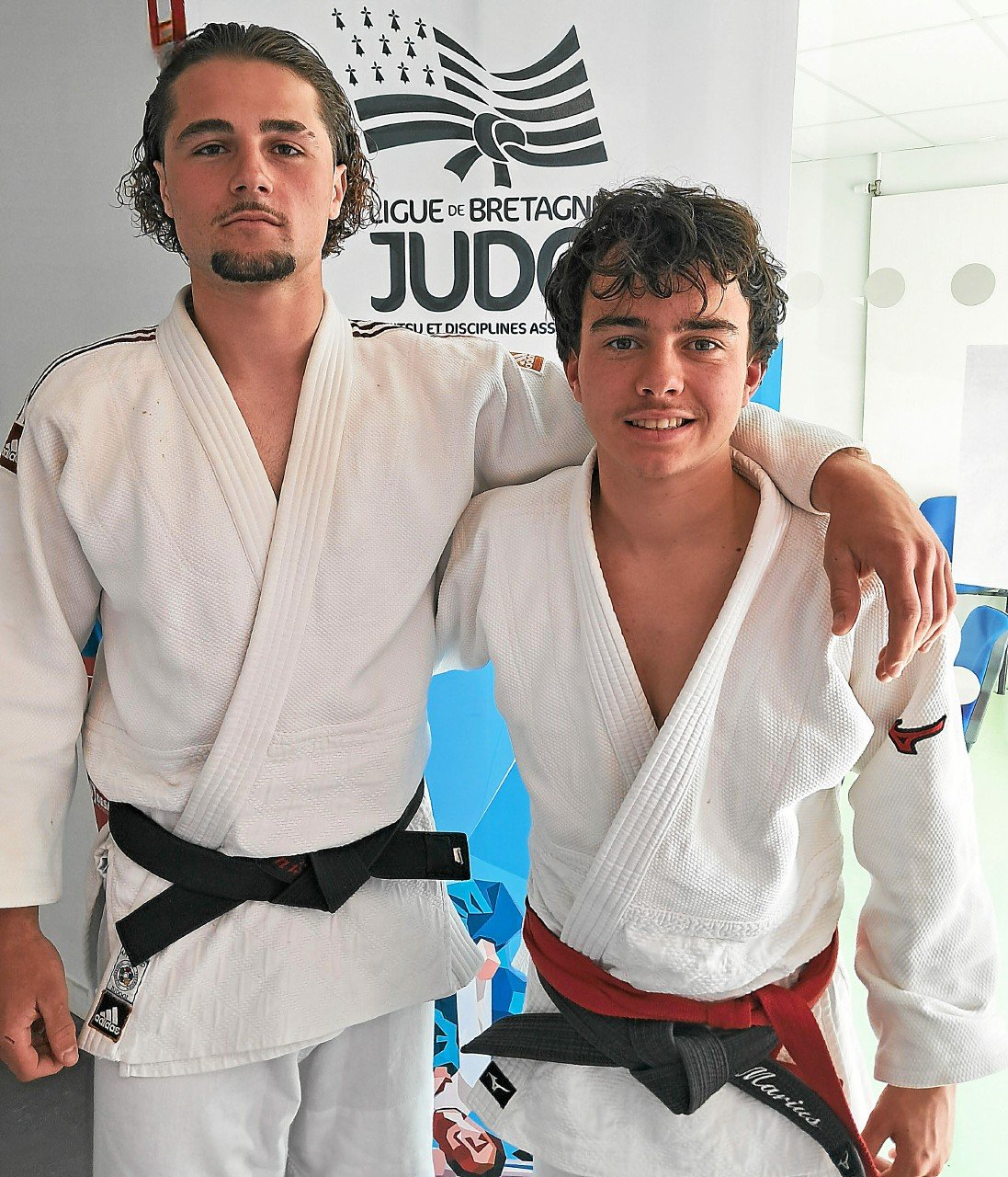 Deux seniors au championnat de Bretagne de judo