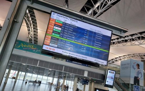 À l’aéroport de Brest, des travaux ont été engagés pour que la foudre ne gêne plus le trafic