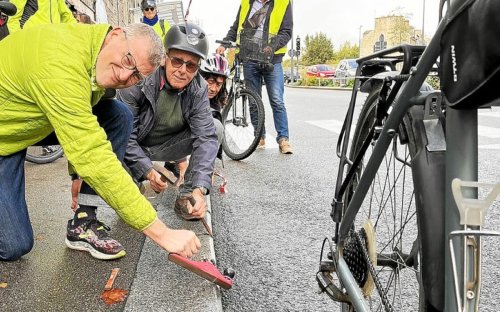 Saint-Brieuc : un coup de rabot, boulevard Charner, pour la sécurité des usagers du vélo
