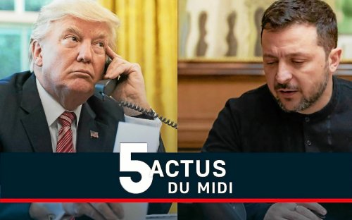 Appel Trump-Zelensky, tensions au conclave des retraites, campus de Rennes 2 débloqué : le point à la mi-journée