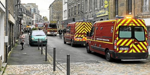 « Il y a le feu ! Sortez ! » : à Guingamp, une passante sauve les résidents d’un immeuble