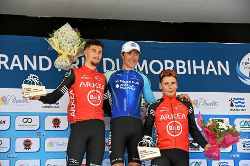 « J’avais la gagne dans les jambes » : Kévin Vauquelin, un nouveau podium en puncheur sur le Grand Prix du Morbihan