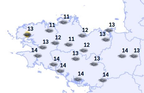 Météo en Bretagne : un dimanche de Pâques gris mais plutôt sec