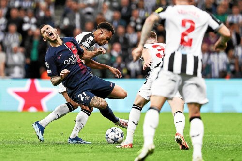 En perdition, le Paris SG subit la loi de Newcastle en Ligue des champions