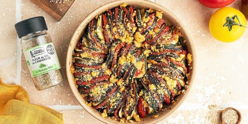 Crumble de tian de légumes