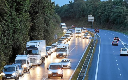 Un accident sur la RN12 provoque des ralentissements au niveau de Plénée-Jugon