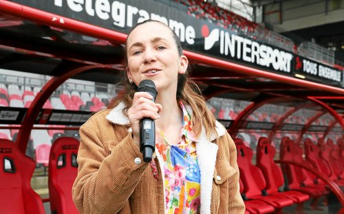 L’ex-candidate de Pékin Express est speaker au féminin d’En Avant Guingamp