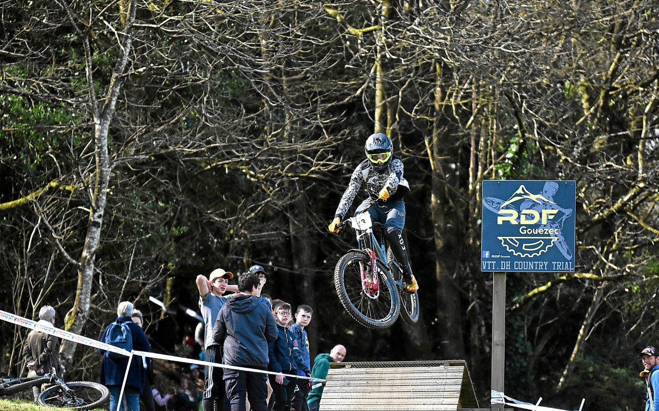 Coupe de Bretagne de ﻿VTT : l’épreuve ﻿de descente à Gouézec annulée