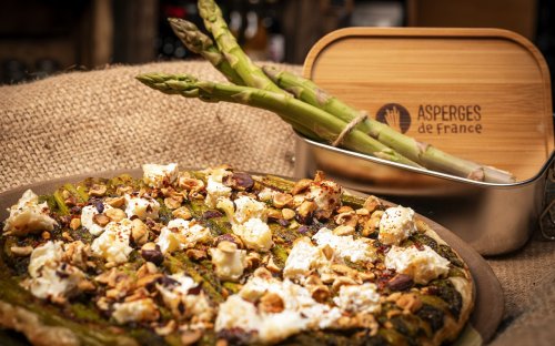 C’est le légume du printemps ! En tatin ou en salade, l’asperge verte se déguste maintenant !