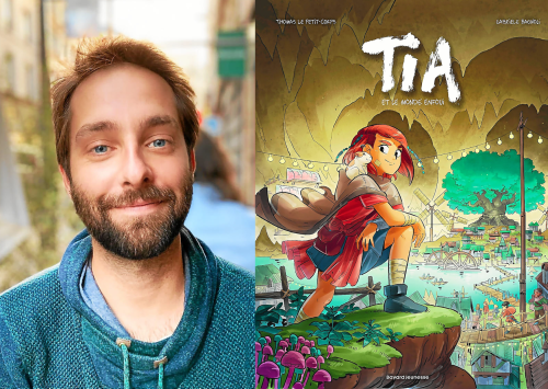 Avec « Tia et le monde enfoui », le Pontivyen Thomas Le Petit-Corps signe sa première BD pour ados