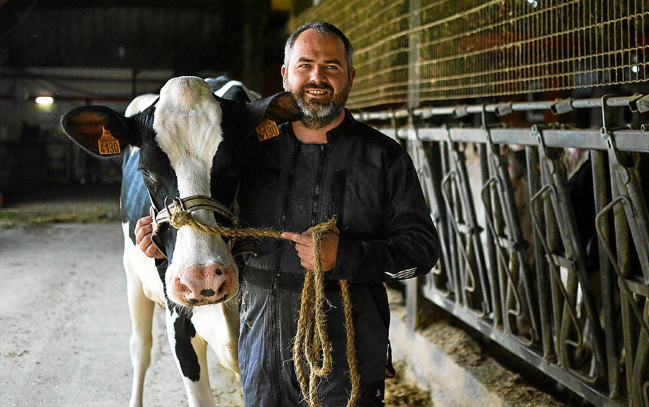 « C’est une région très dynamique » : à Loudéac, Maël Lecorgne élève ses vaches « avec amour »