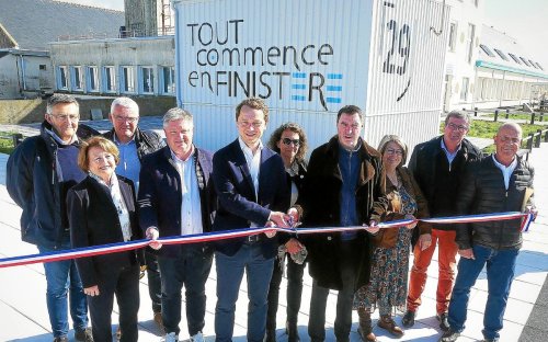 Le nouveau belvédère du Guilvinec officiellement inauguré