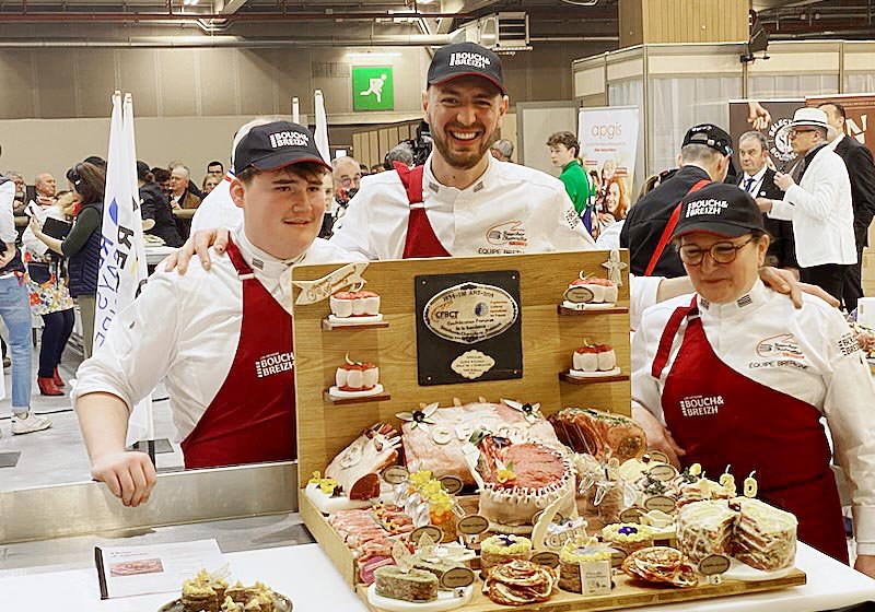 La Bretagne et la Caudanaise Alexandra Lepoultel victorieuses au concours de boucherie du Salon de l’agriculture !