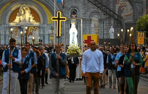 À Lourdes, 1,6 million de fidèles attendus pour célébrer l’Assomption